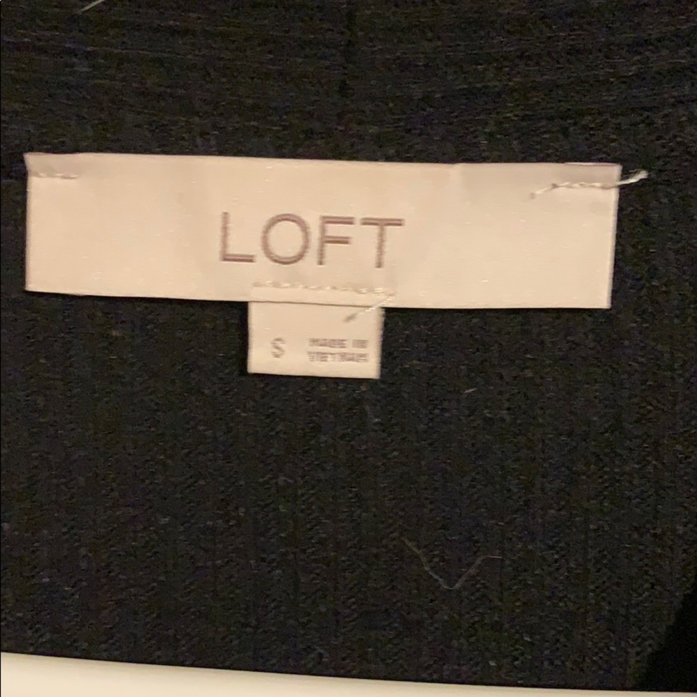 Loft Ribbed Cardigan Top - Picture 2 of 5